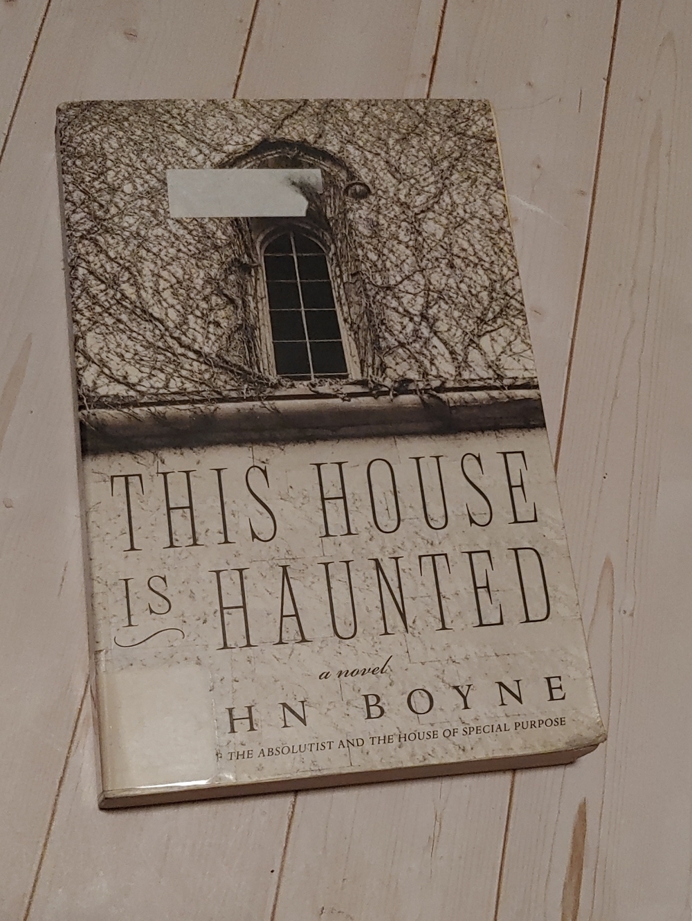 This House Is Haunted Adult Fiction Novel Book John Boy 2013
